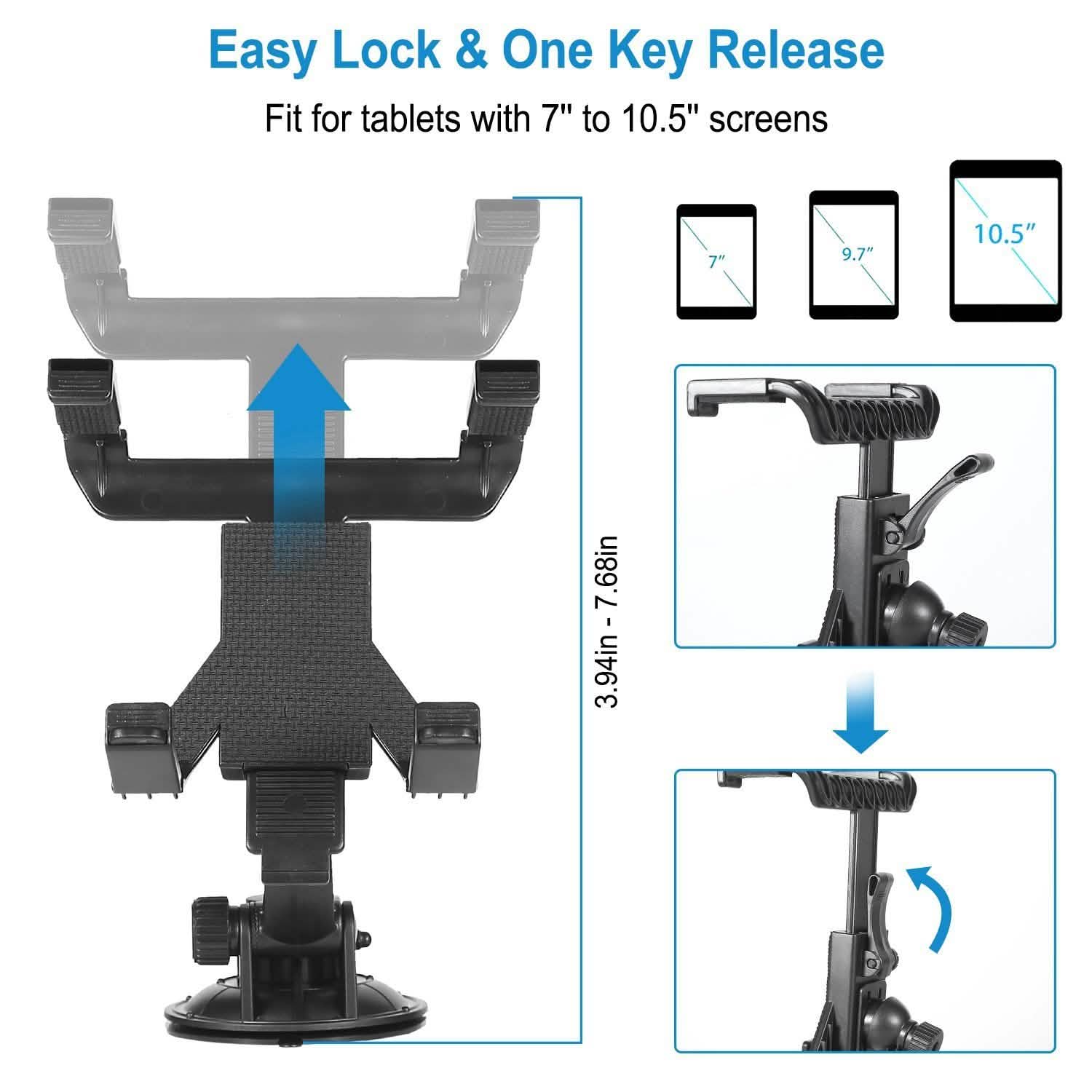 360° Car Windshield Tablet Mount DailySale