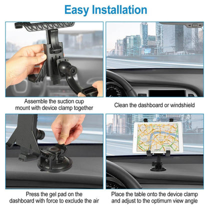 360° Car Windshield Tablet Mount DailySale