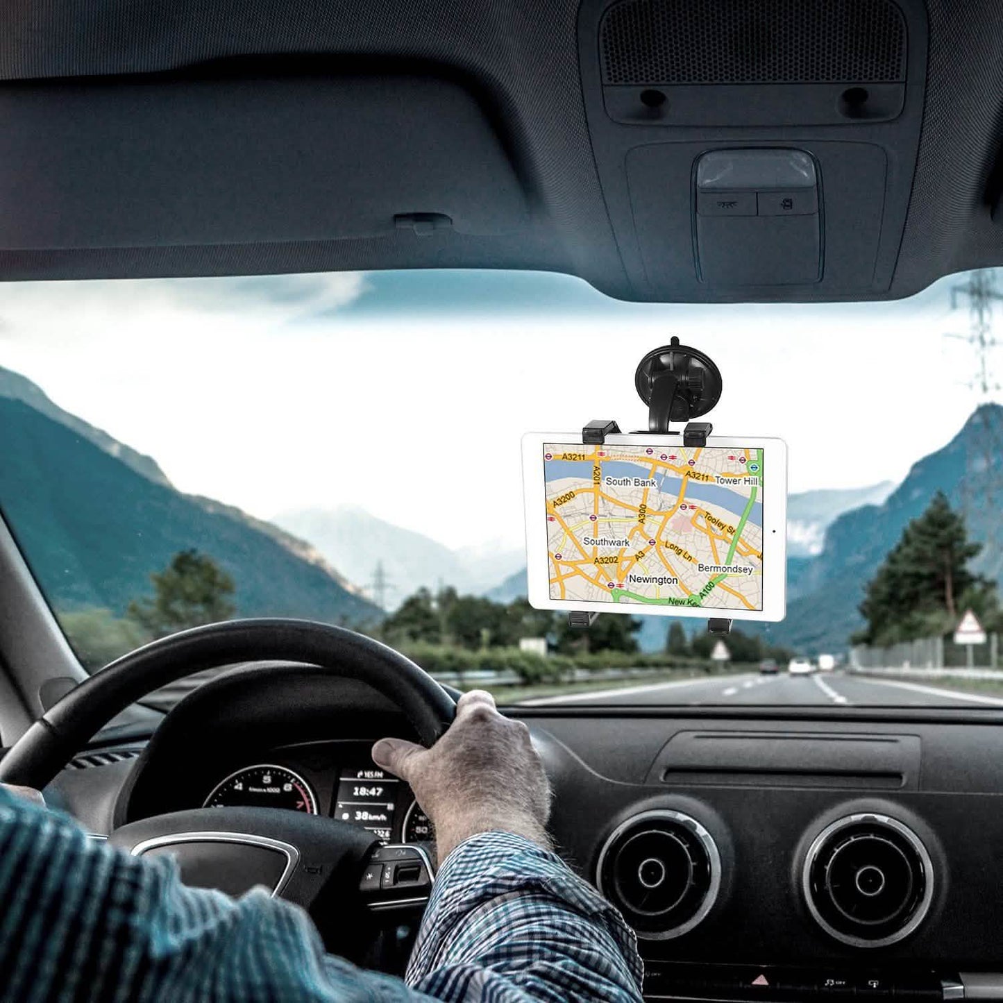 360° Car Windshield Tablet Mount DailySale