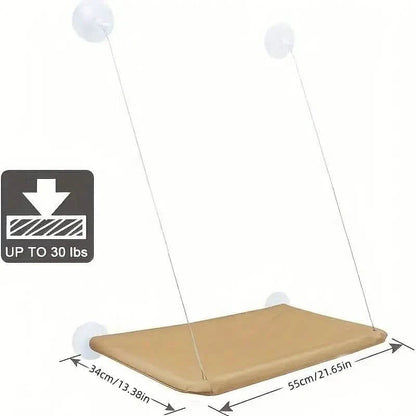 360¬∞ Cat Window Hammock: A Space-Saving Sunny Seat for Indoor Cats! DailySale