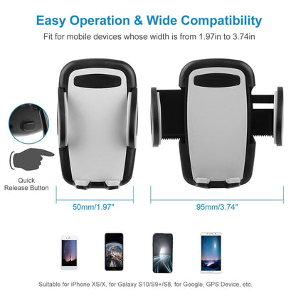 360° Dual USB Smartphone Mounting Car Charger DailySale