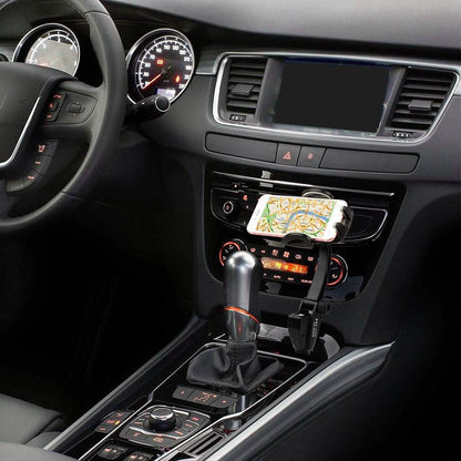 360° Dual USB Smartphone Mounting Car Charger DailySale