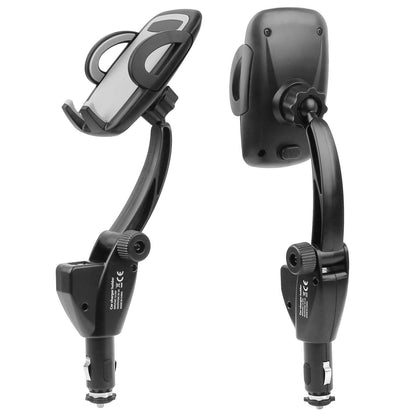 360° Dual USB Smartphone Mounting Car Charger DailySale