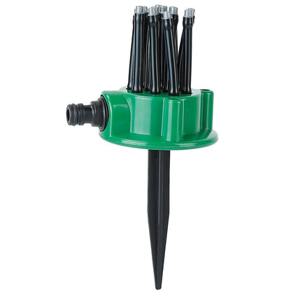 360° Flexible Lawn Sprinkler Automatic 12 Tubes Garden Water Irrigation Sprayers DailySale