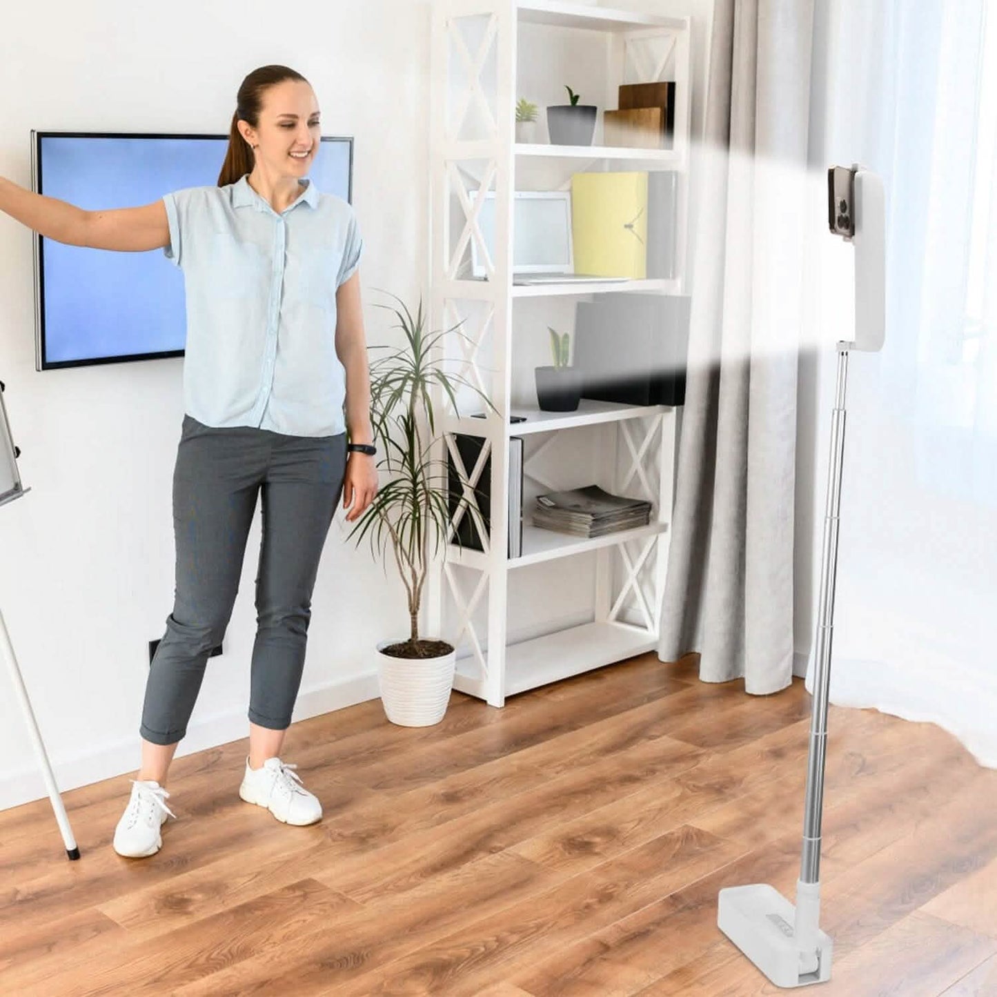 360° Rotatable Extendable Selfie Stand Phone Holder DailySale