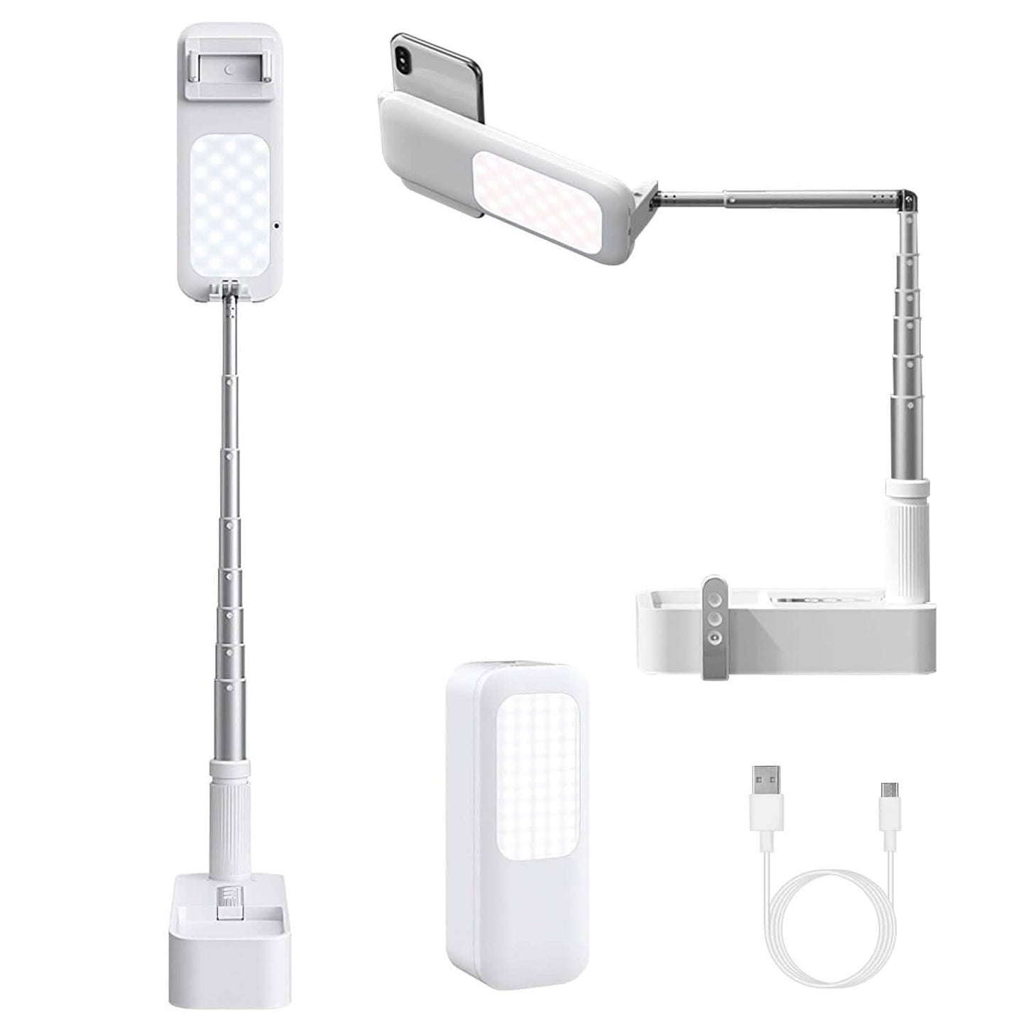 360° Rotatable Extendable Selfie Stand Phone Holder DailySale