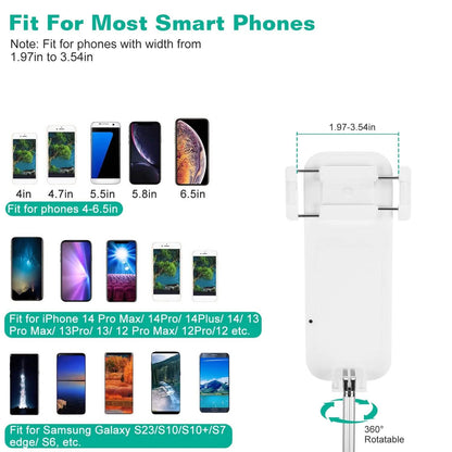 360° Rotatable Extendable Selfie Stand Phone Holder DailySale