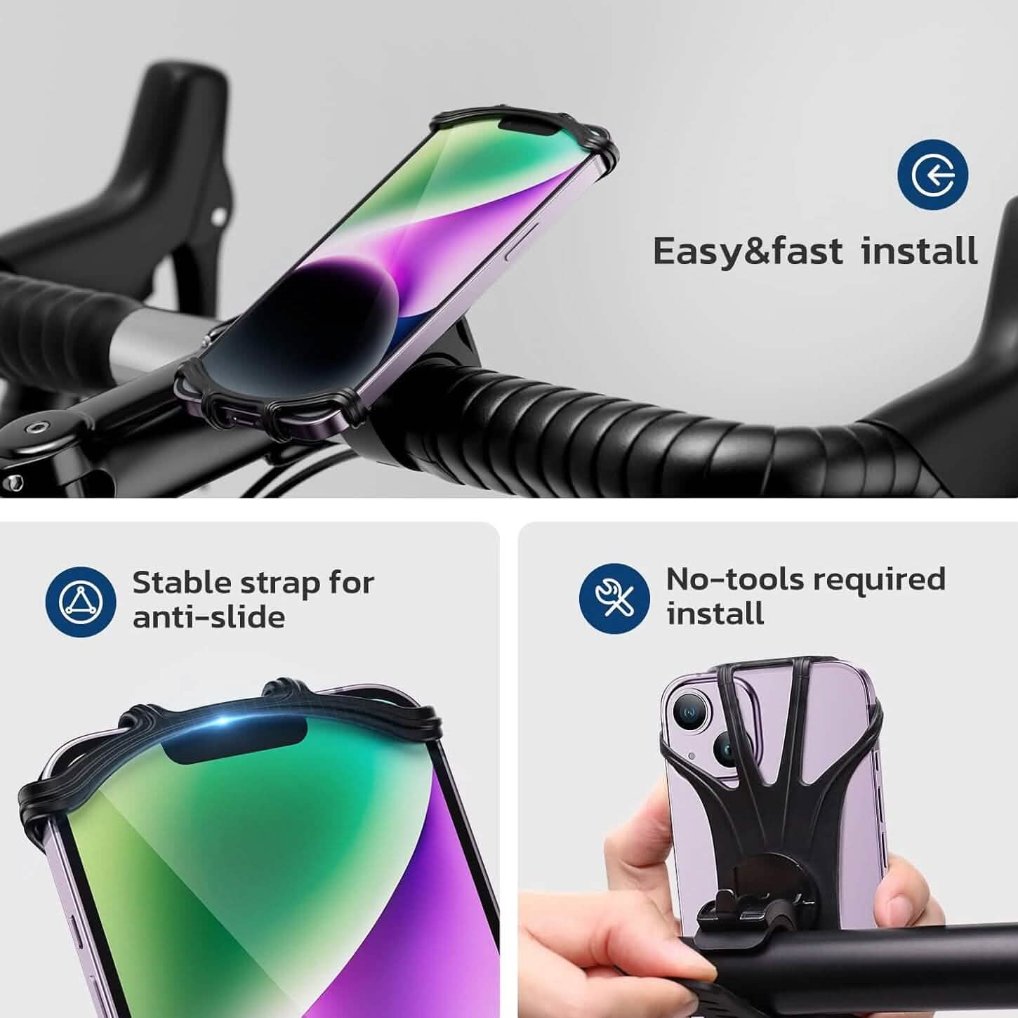 360° Rotatable Waterproof Bike Phone Mount DailySale
