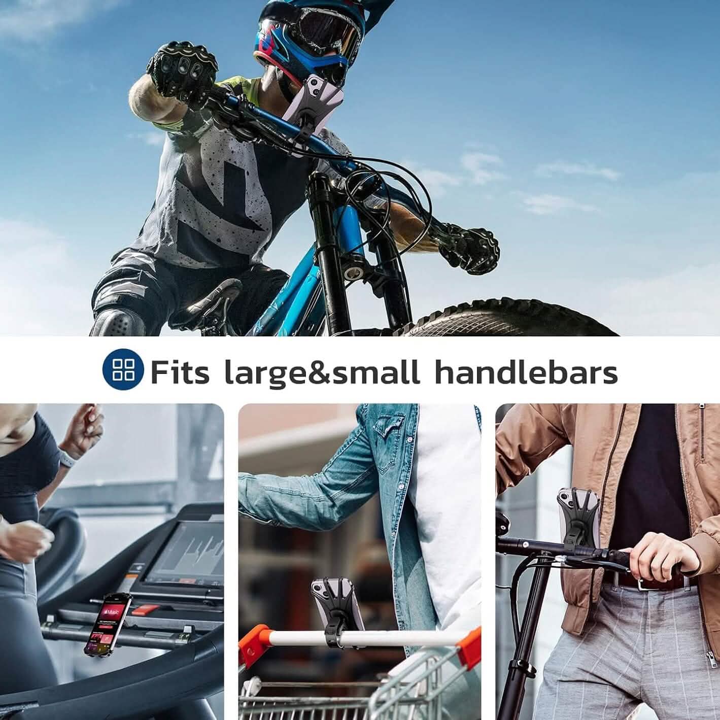 360° Rotatable Waterproof Bike Phone Mount DailySale