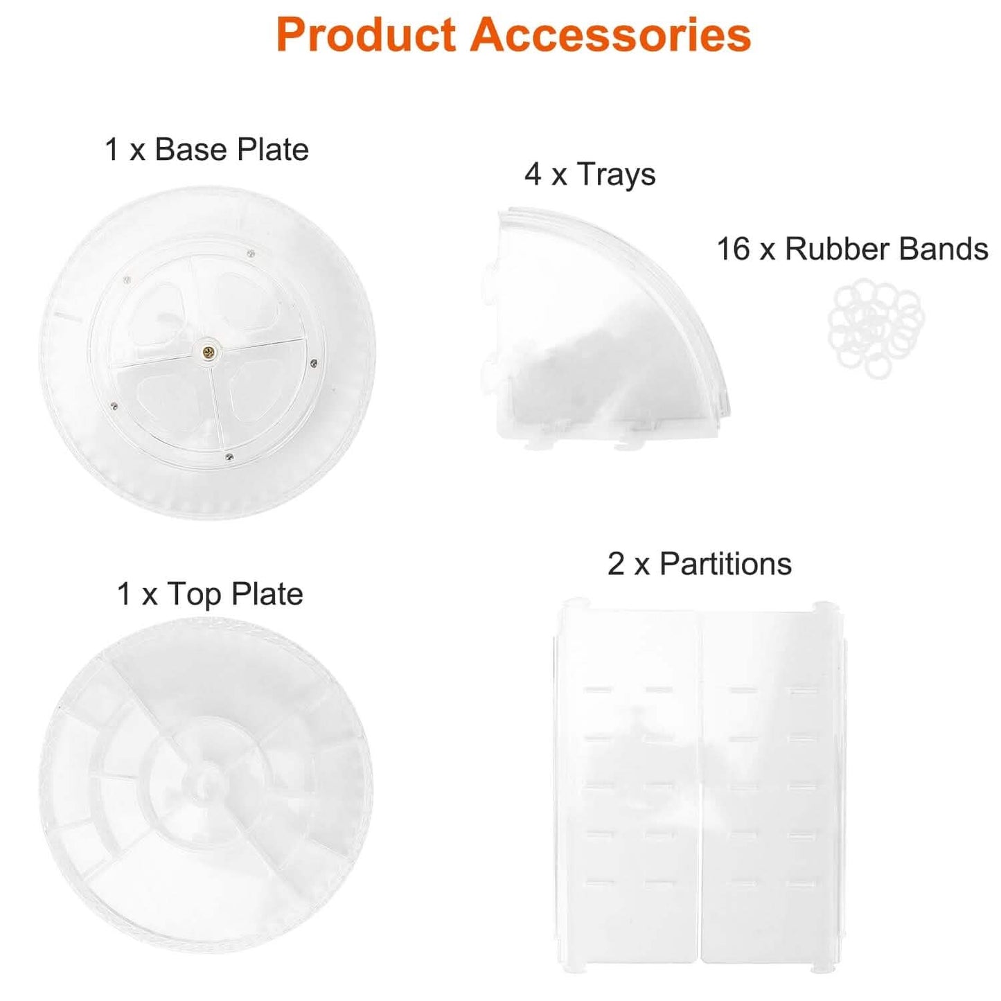 360° Rotating Make Up Organizer DailySale