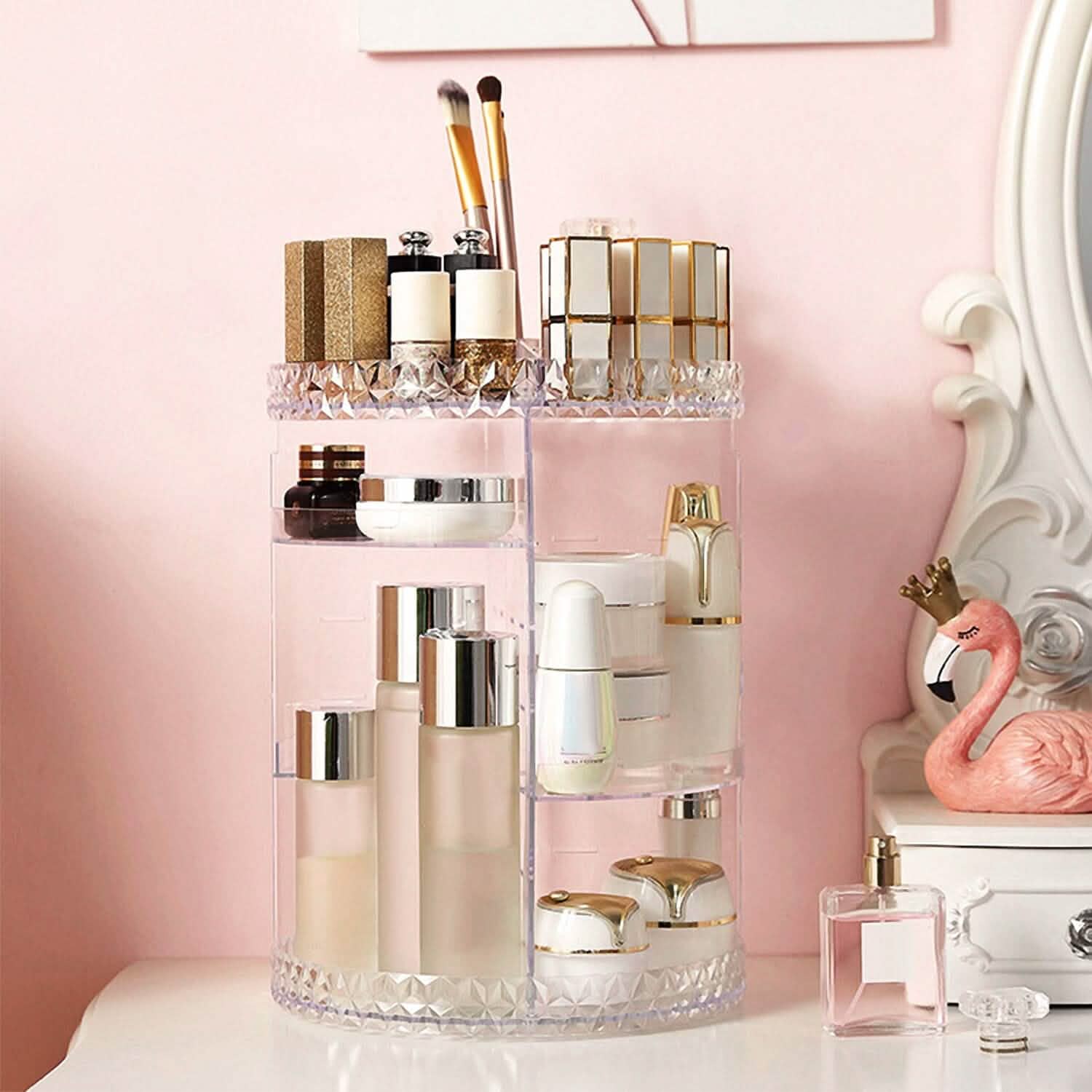 360° Rotating Make Up Organizer DailySale
