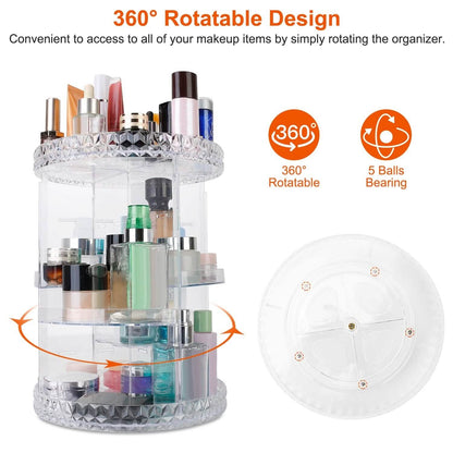 360° Rotating Make Up Organizer DailySale