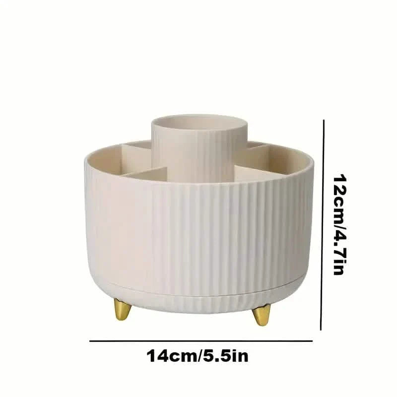 360° Rotating Makeup Organizer Holder for Brushes, Lipsticks, Skin Care & More DailySale