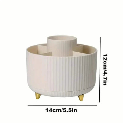 360° Rotating Makeup Organizer Holder for Brushes, Lipsticks, Skin Care & More DailySale