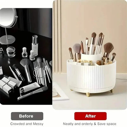 360° Rotating Makeup Organizer Holder for Brushes, Lipsticks, Skin Care & More DailySale