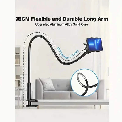 360° Rotating Universal Phone Stand with Flexible Spiral Base for Lazy Browsing DailySale