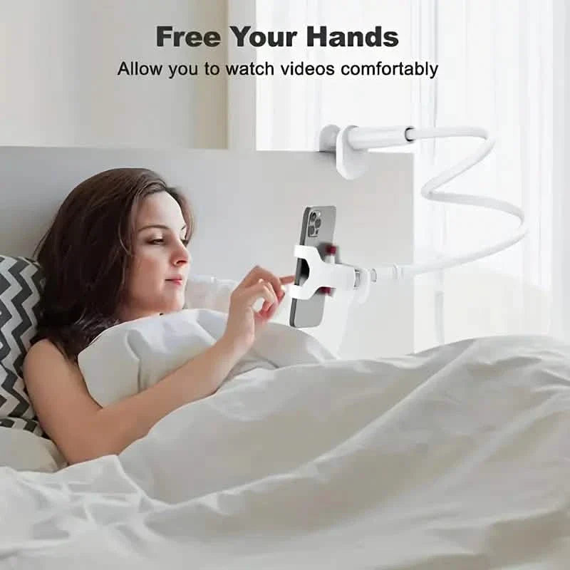 360° Rotating Universal Phone Stand with Flexible Spiral Base for Lazy Browsing DailySale