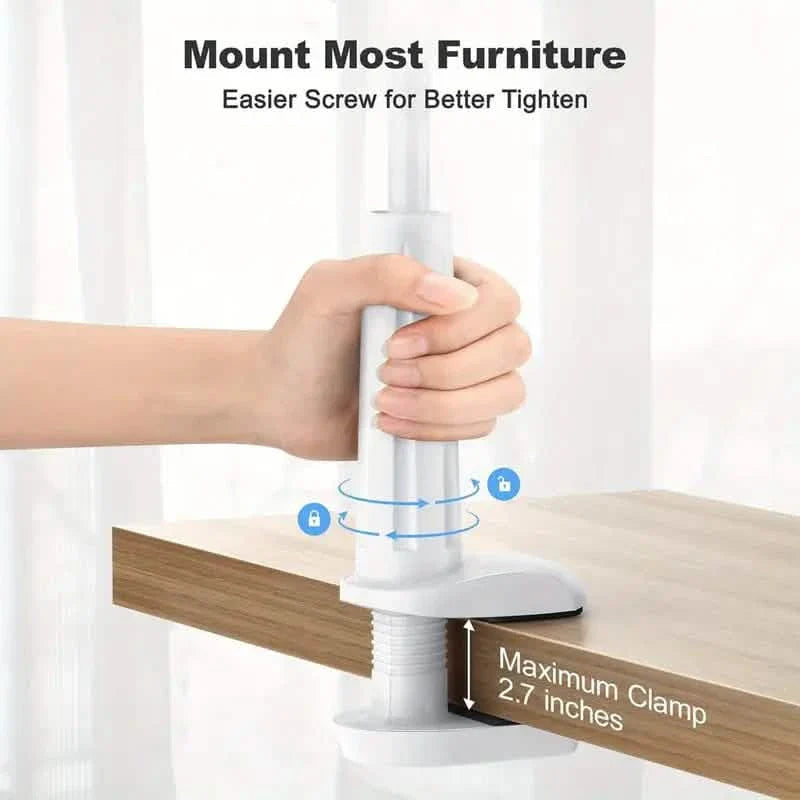 360° Rotating Universal Phone Stand with Flexible Spiral Base for Lazy Browsing DailySale