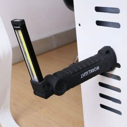 360° Rotation Inspection Lamp LED + COB Flexible Cordless Rechargeable Work Light DailySale