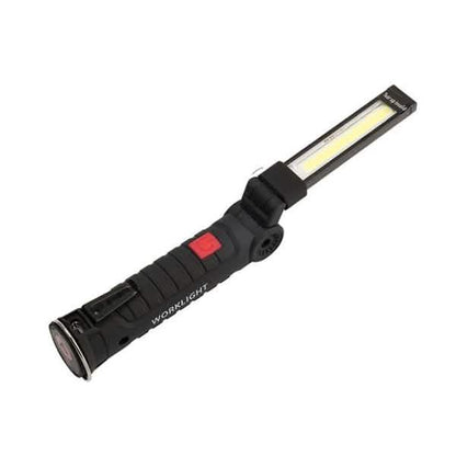 360° Rotation Inspection Lamp LED + COB Flexible Cordless Rechargeable Work Light DailySale