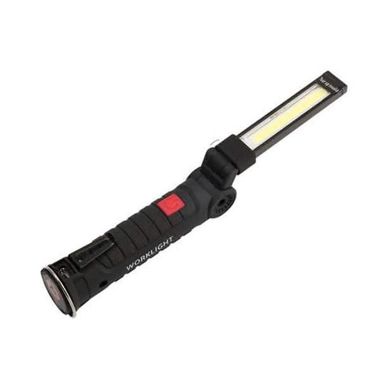 360° Rotation Inspection Lamp LED + COB Flexible Cordless Rechargeable Work Light DailySale