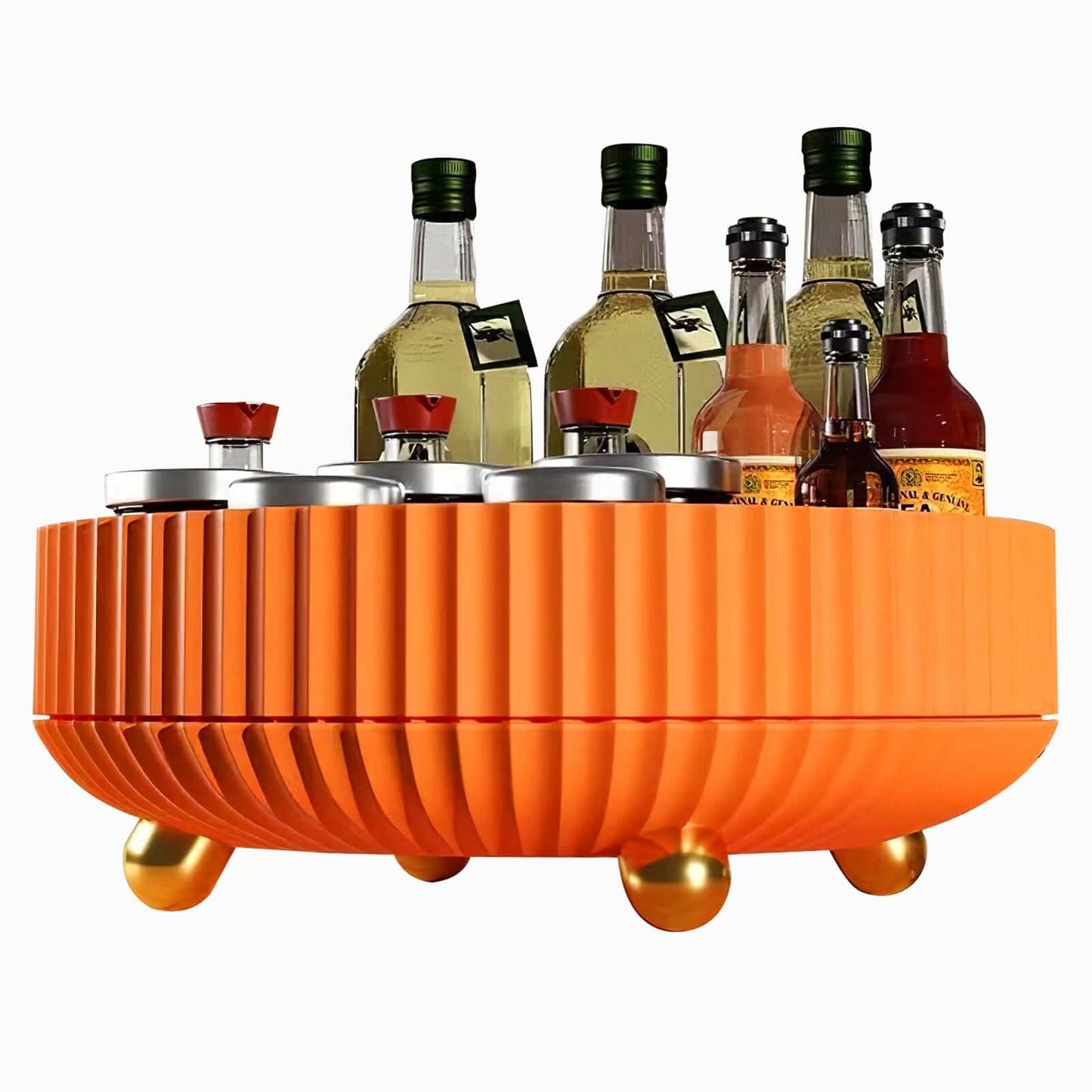 360¬∞ Spinning Perfume Cosmetic Storage Tray 22Lbs Load DailySale