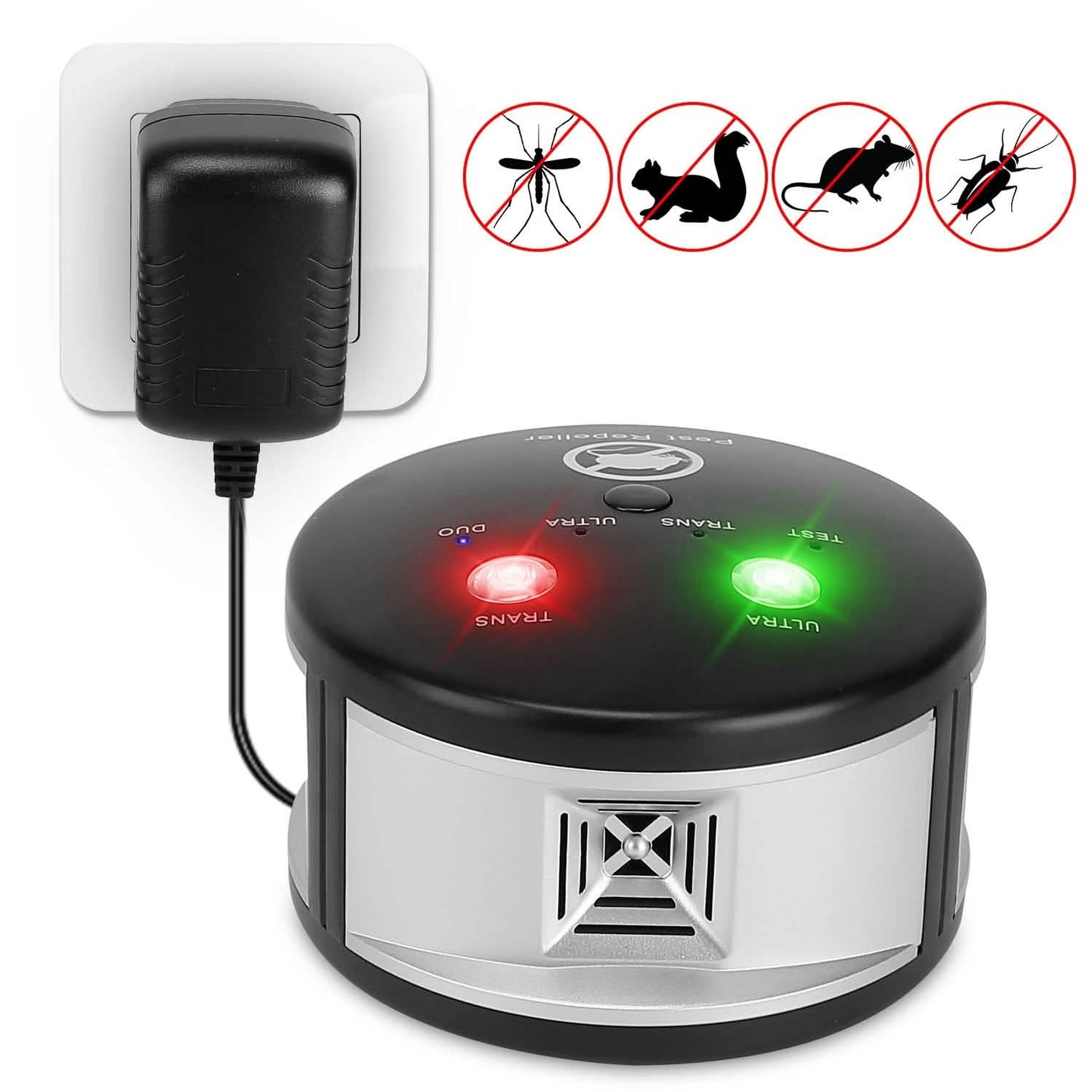 360° Ultrasonic Pest Repeller Electronic Plug-in Pest Control DailySale