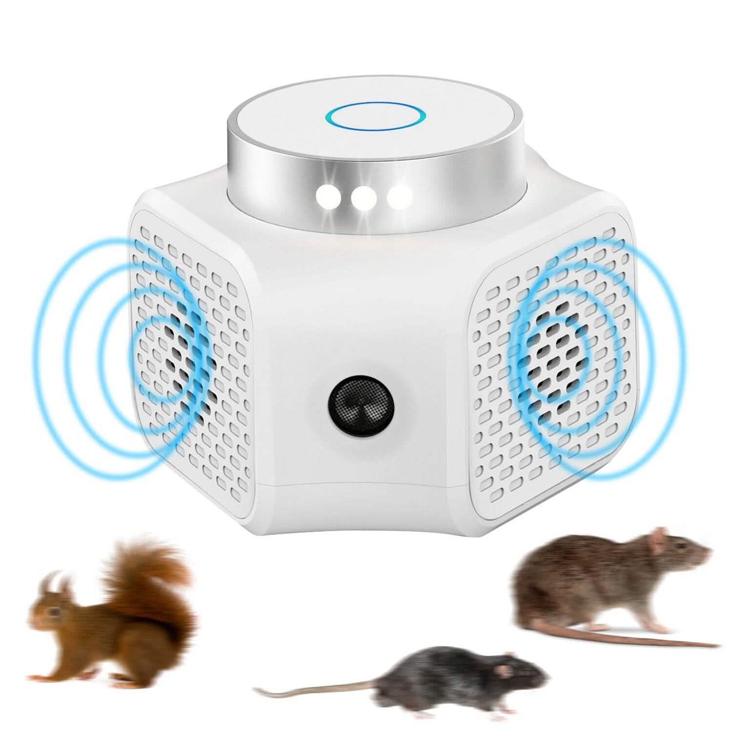 360° Ultrasonic Rodent Chaser Electronic Plug-in Mouse Control DailySale