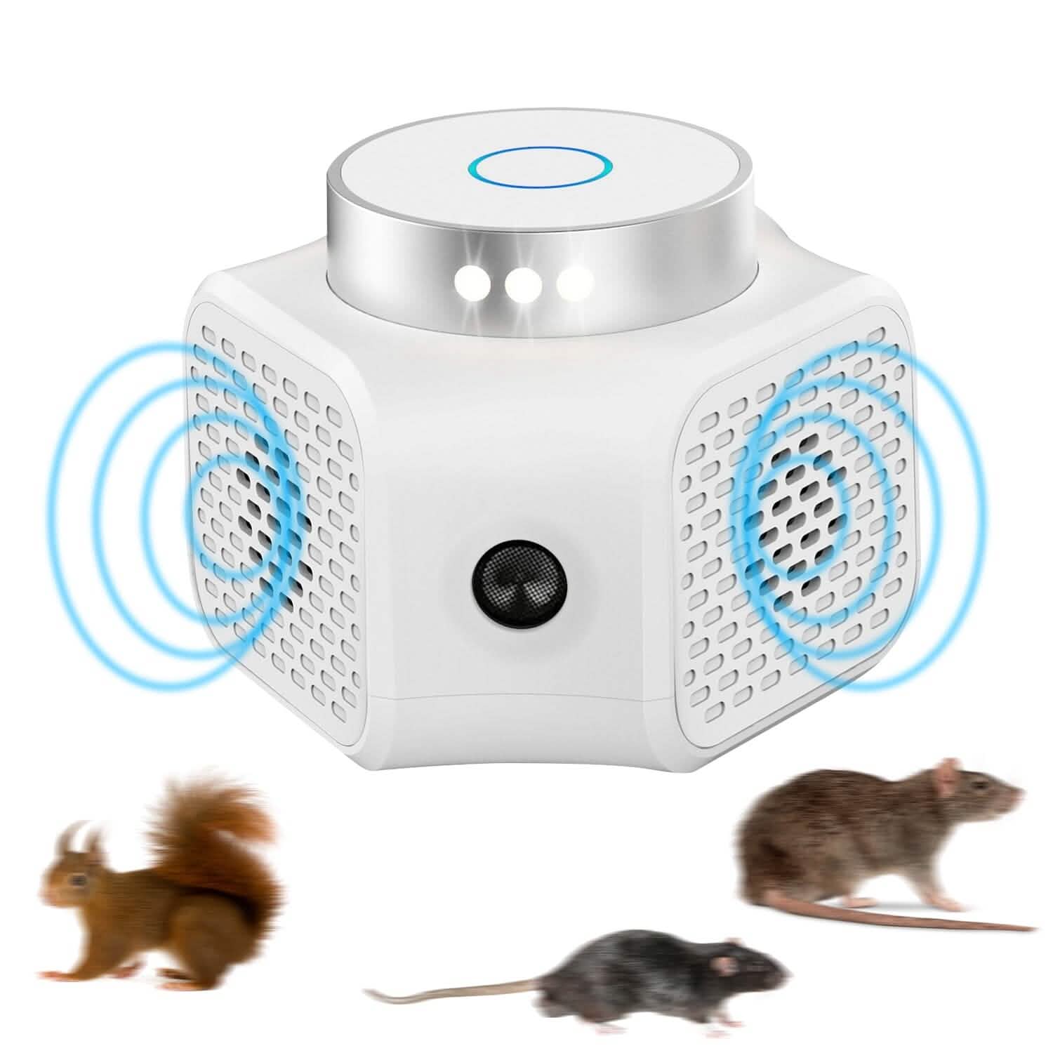 360° Ultrasonic Rodent Chaser Electronic Plug-in Mouse Control DailySale