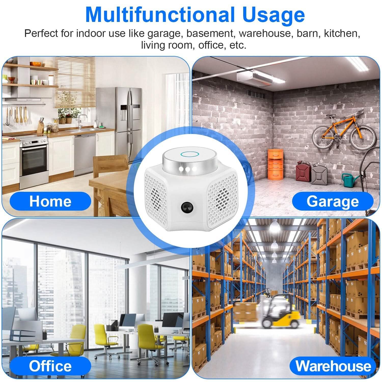 360° Ultrasonic Rodent Chaser Electronic Plug-in Mouse Control DailySale