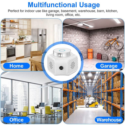 360° Ultrasonic Rodent Chaser Electronic Plug-in Mouse Control DailySale