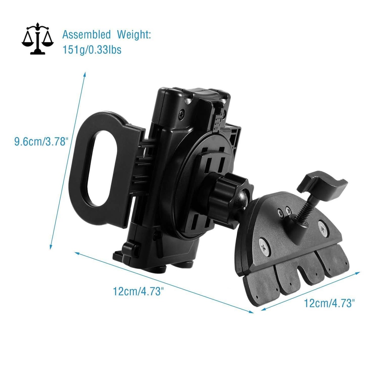 360° Universal CD Slot Car Phone Mount DailySale