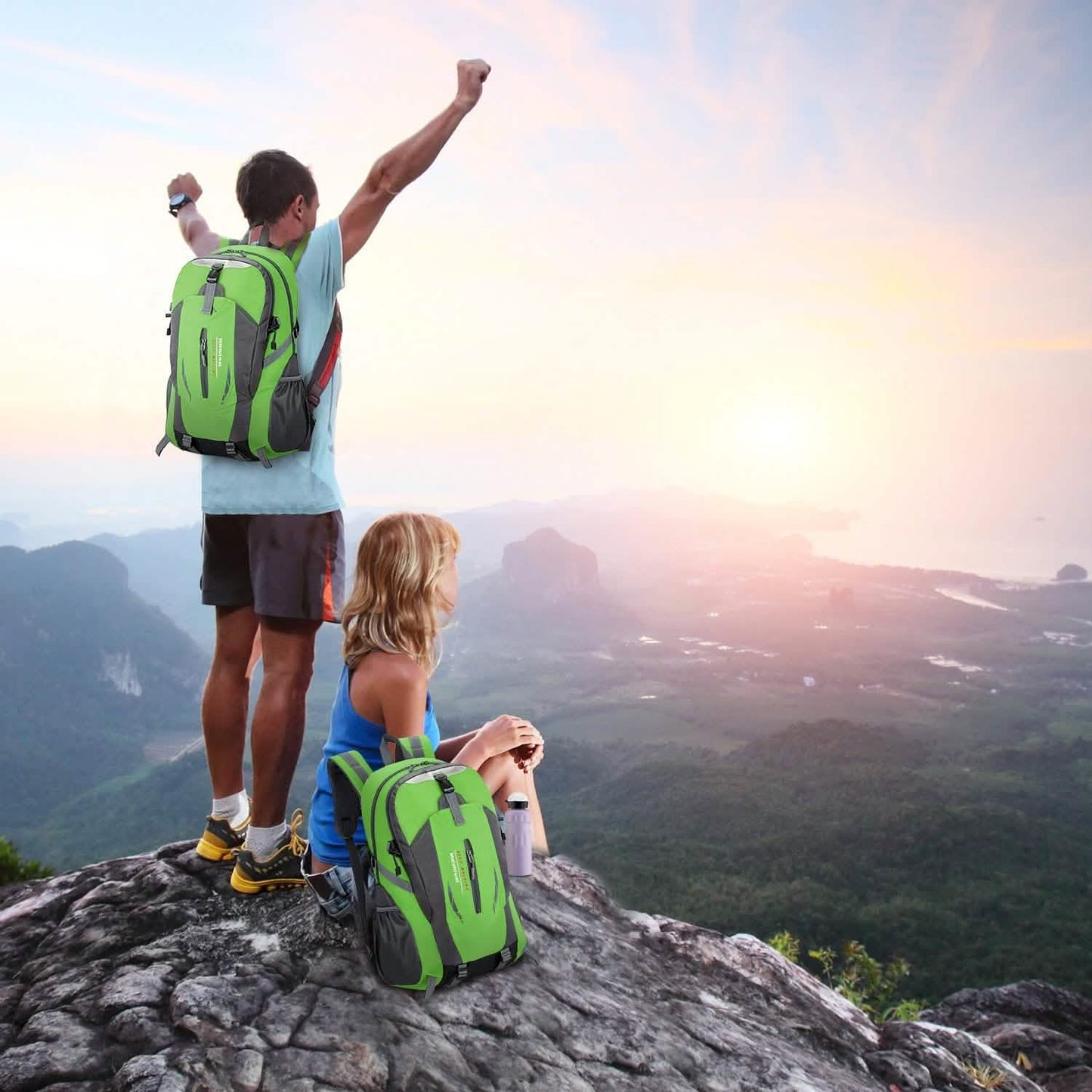 36L Outdoor Backpack Waterproof Travel Knapsack DailySale