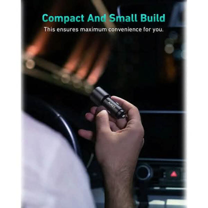 AUKEY 36W LED Car Charger CC-Y18S Dual USB-C/USB-A DailySale