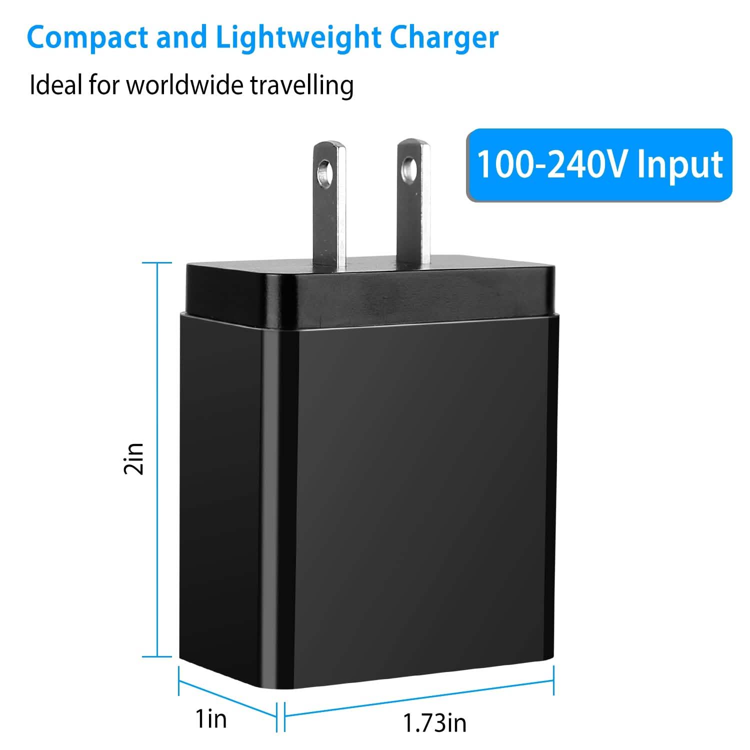 36W USB C 4-Port Fast Charger DailySale