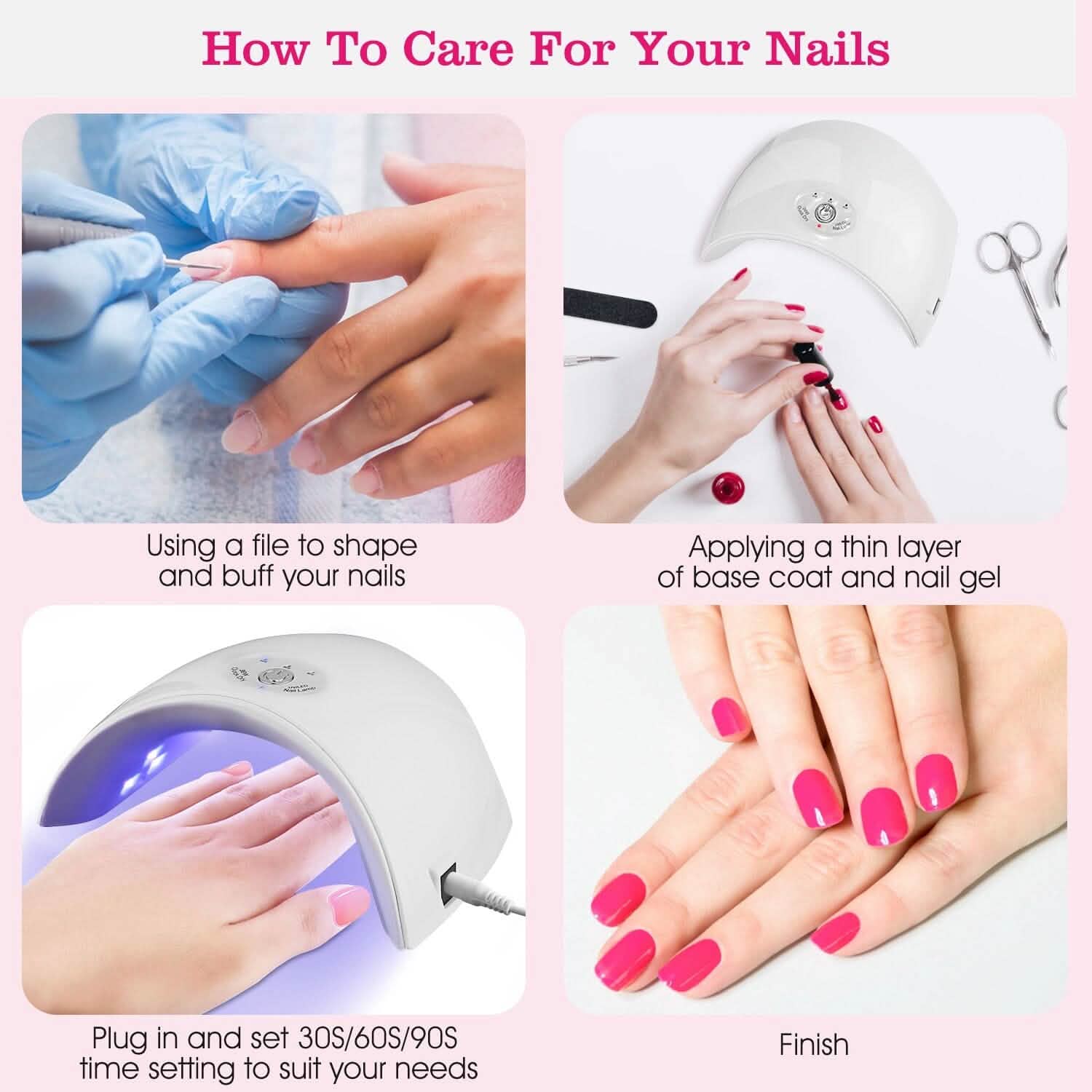 36W UV LED Lamp Nail Gel Dryer 12 LED Sensor Gel Curing Machine DailySale