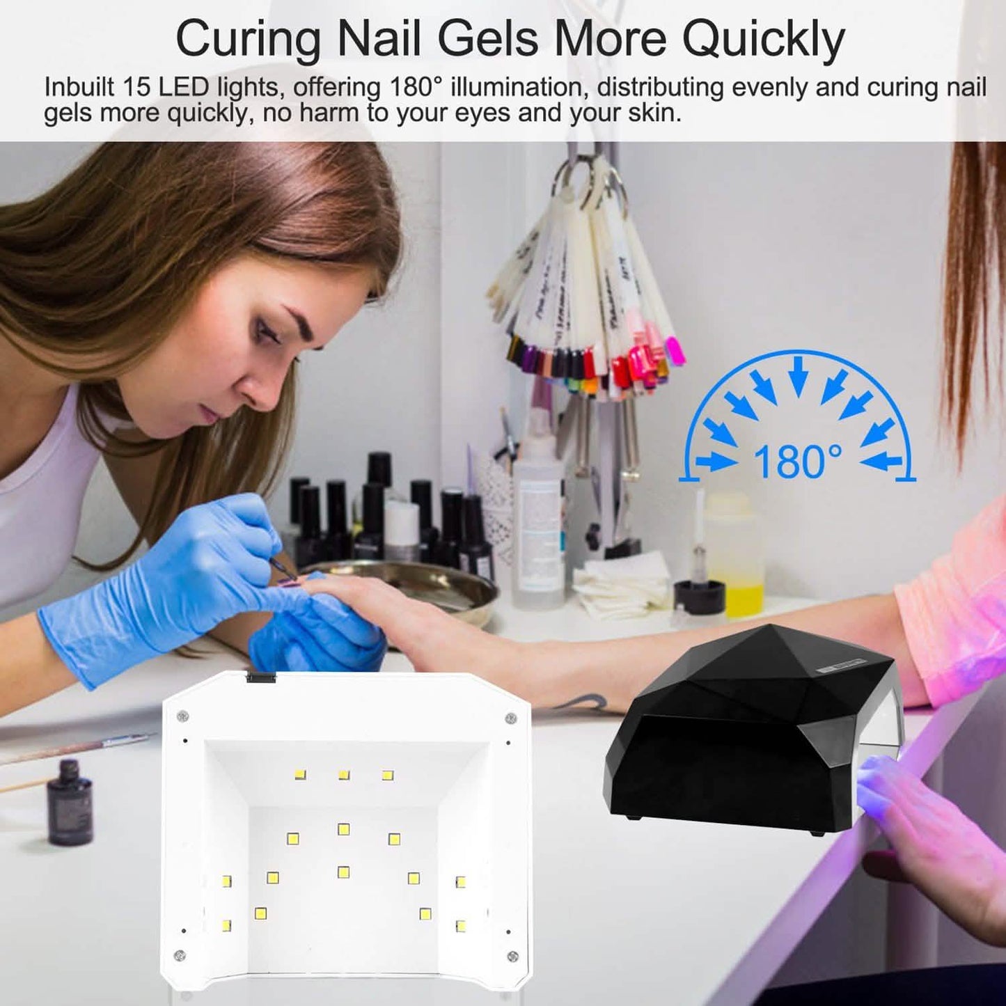 36W UV LED Lamp Nail Polish Dryer DailySale
