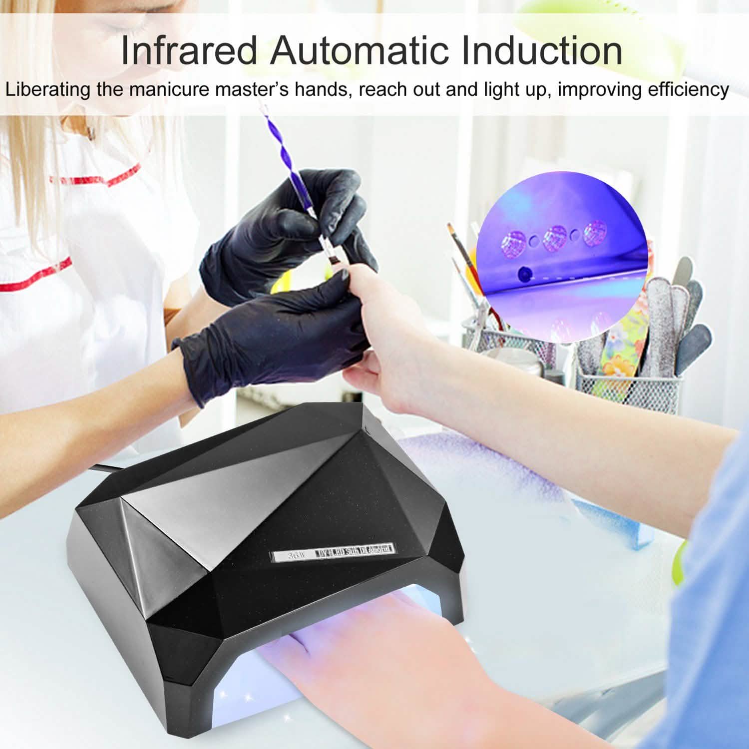 36W UV LED Lamp Nail Polish Dryer DailySale