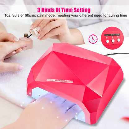 36W UV LED Lamp Nail Polish Dryer DailySale