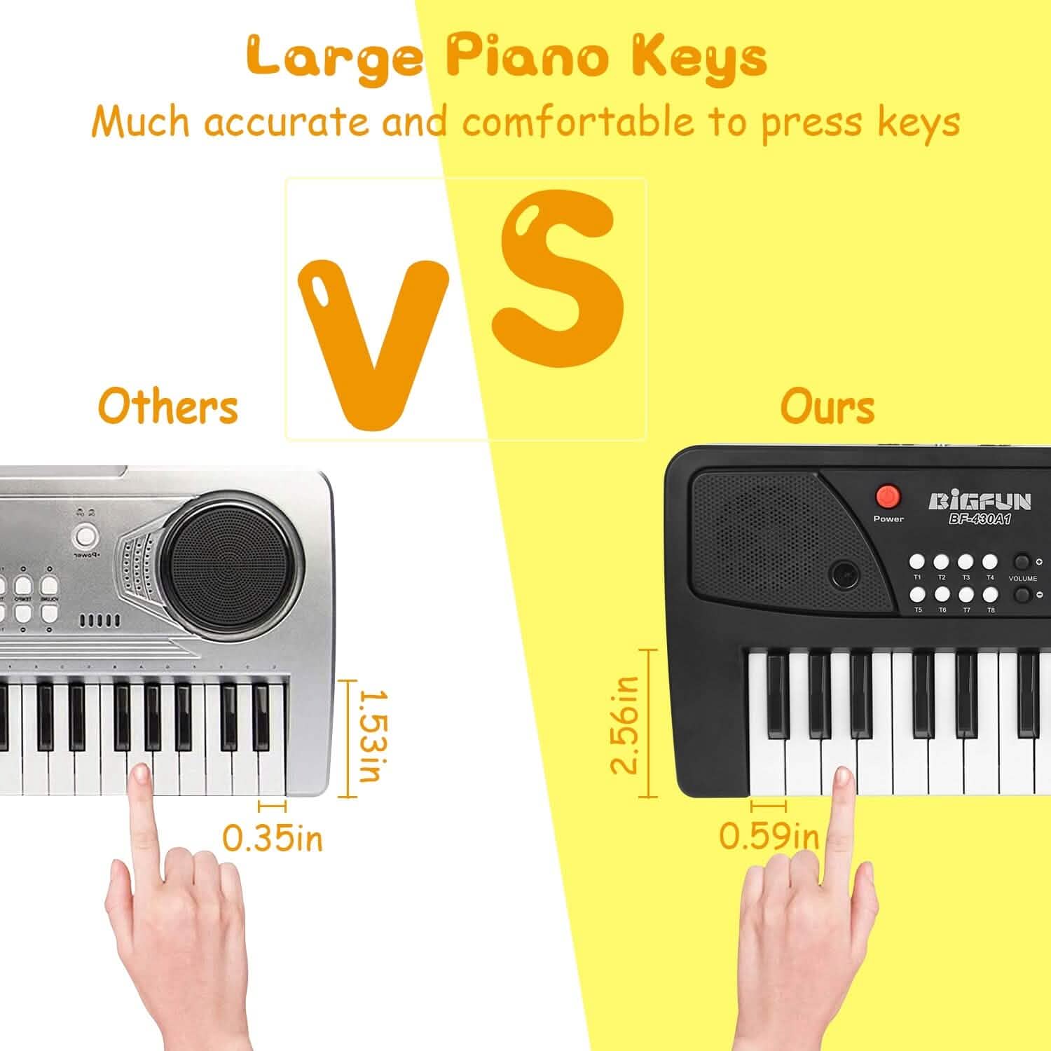 37 Keys Digital Music Electronic Keyboard Instrument with Microphone DailySale