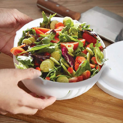 2-Piece: Instant Salad-Cutter Bowl Set DailySale