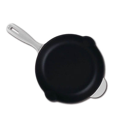 Inspired Home 5-Piece Enameled Cast Iron Cookware Set - Pure White DailySale