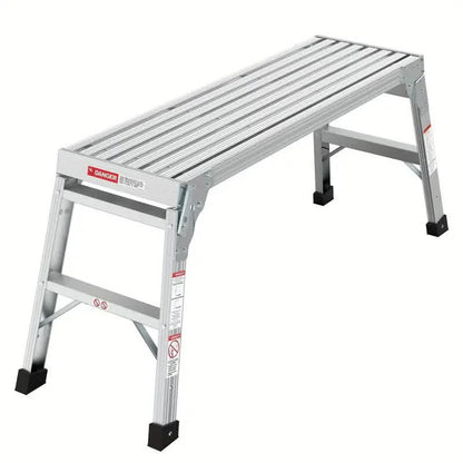 Portable Bench Folding Ladder Stool with Non-Slip Design DailySale