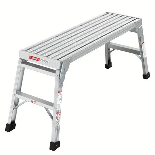 Portable Bench Folding Ladder Stool with Non-Slip Design DailySale