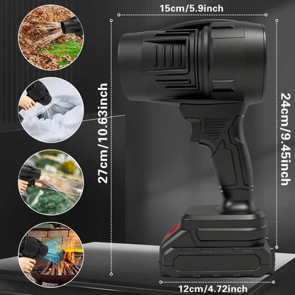 Turbo Jet Handheld Cordless Blower for Leaves, Dust & Car Drying DailySale