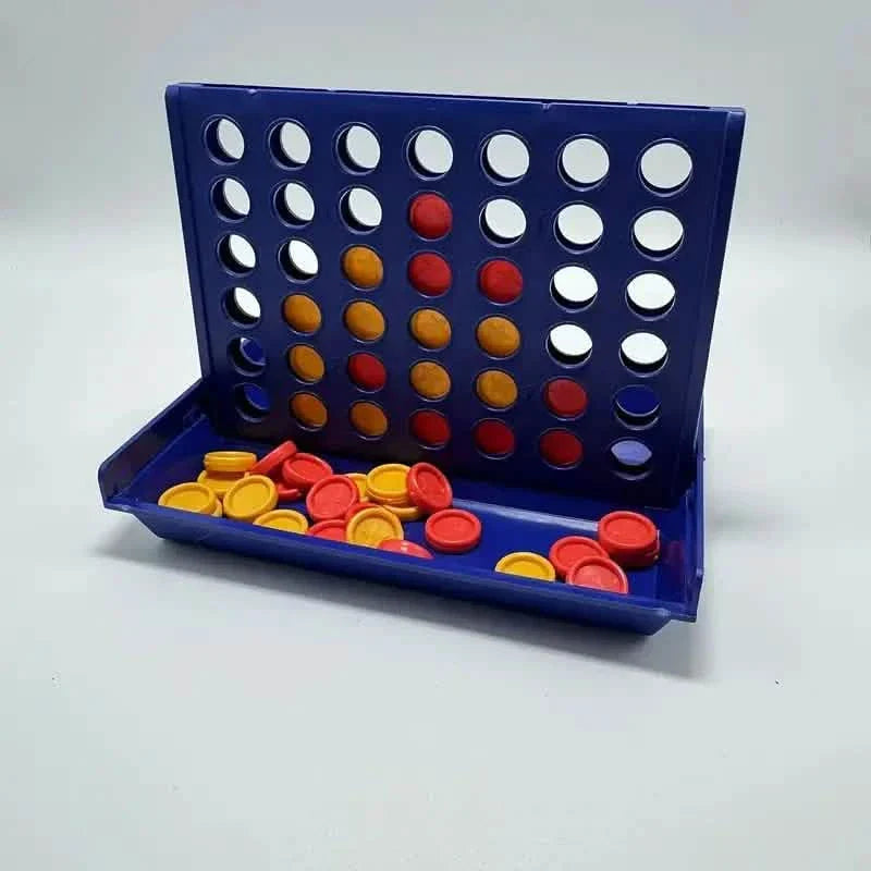 3D Classic A Row Chess, Foldable Board Line Up 4 Game DailySale