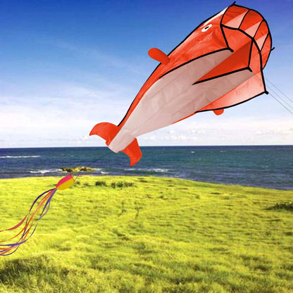 3D Kite Huge Frameless Soft Parafoil Giant Dolphin DailySale