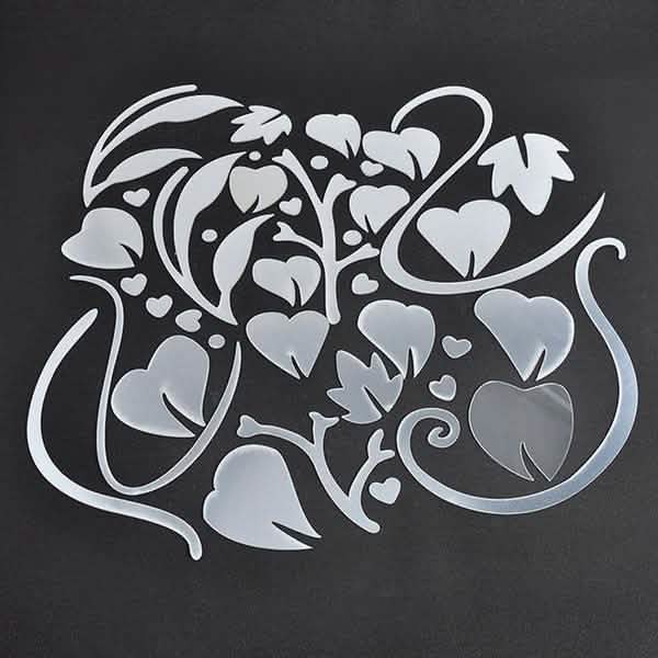 3D Mirror Flower Removable Wall Sticker DailySale