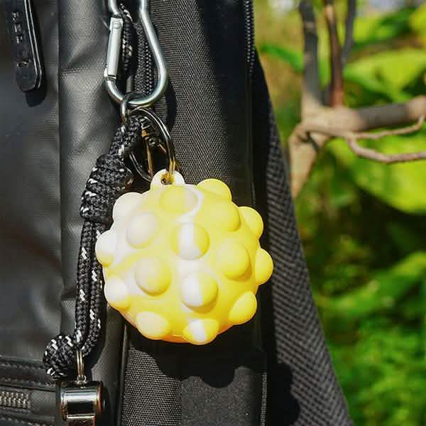 3D Pop Ball Fidget Toy Keychain Stress Reliever For Children and Adults DailySale