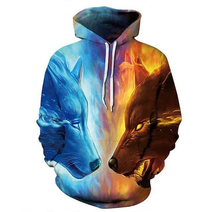 3D Printed Hoodies Sweatshirts Unisex Pullover DailySale